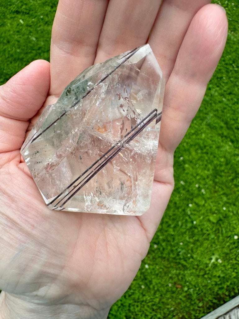 TITANIUM PHANTOM PYRAMID: Ignite Abundance & Harmony!