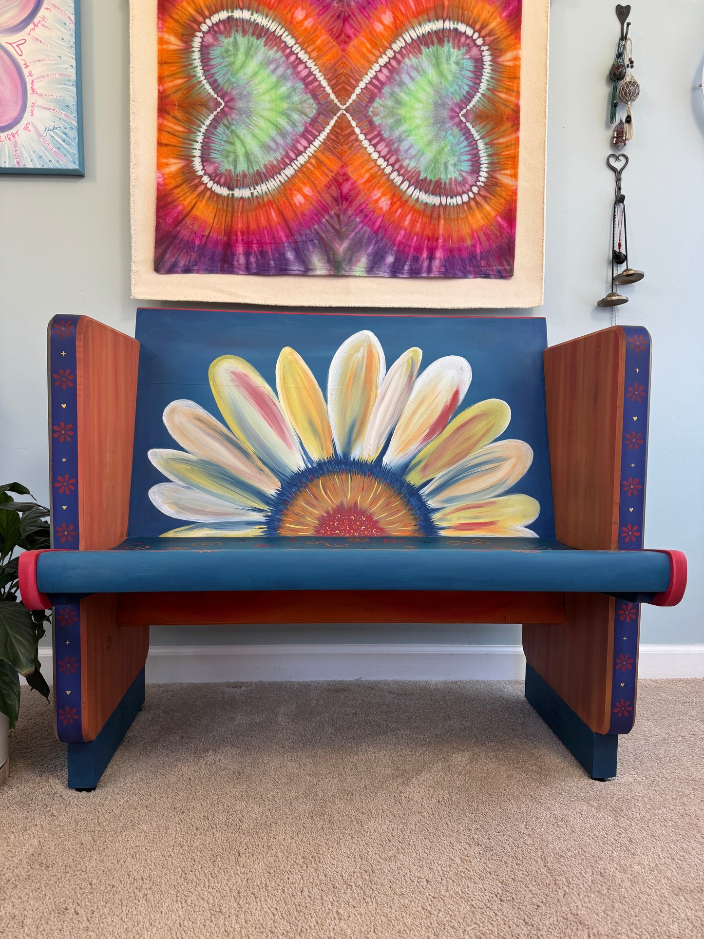 Daisy Bench, front