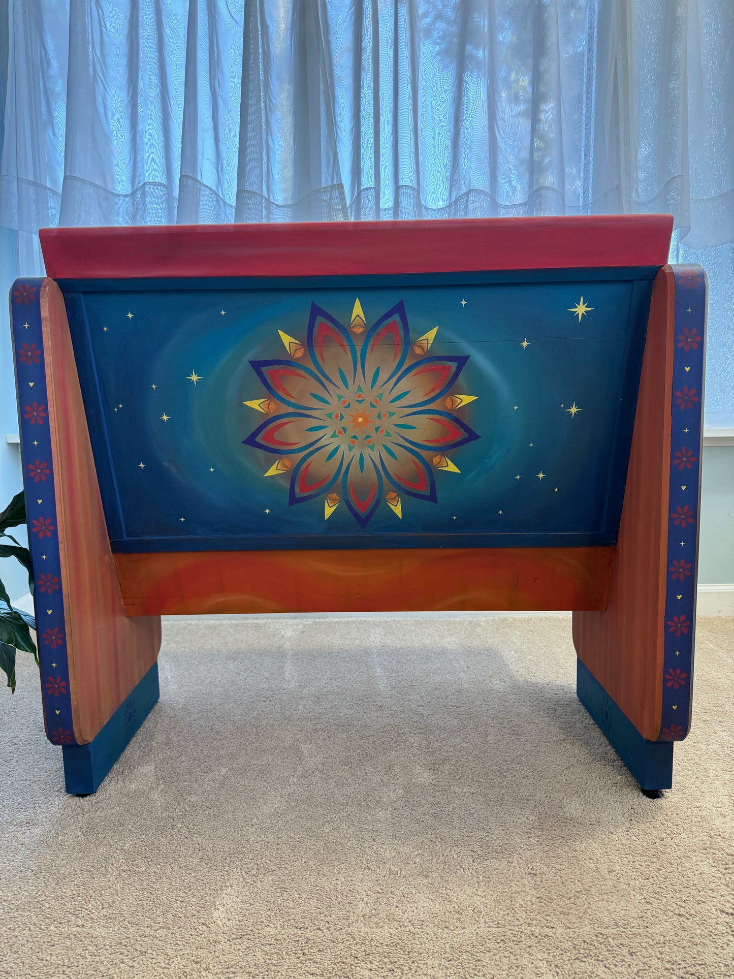 Daisy Bench, back