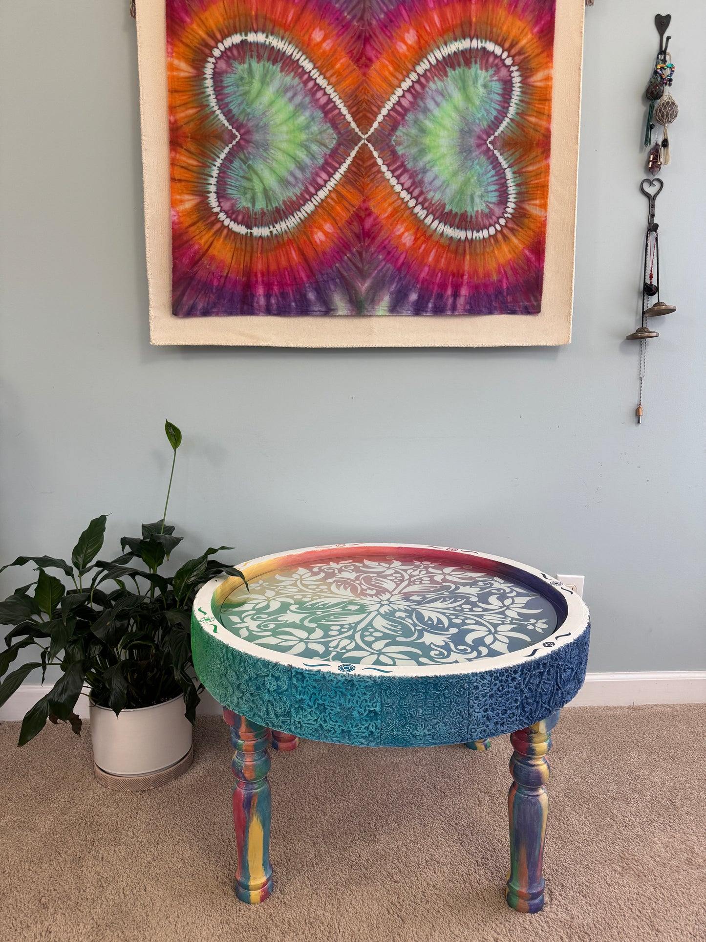 Rainbow Chakra Table/Altar