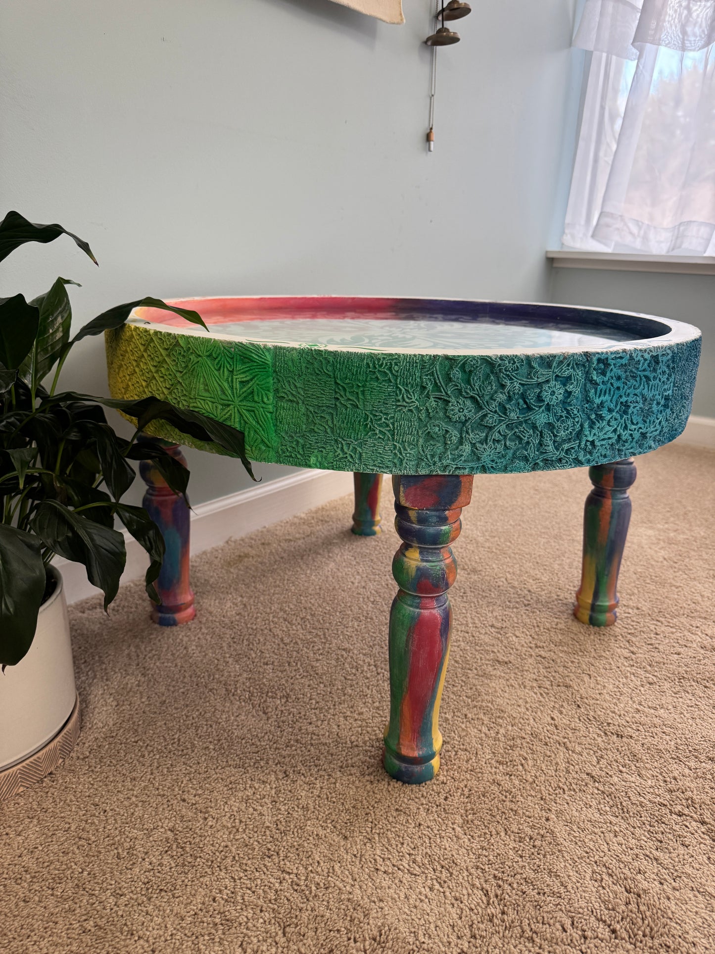 Rainbow Chakra Table/Altar