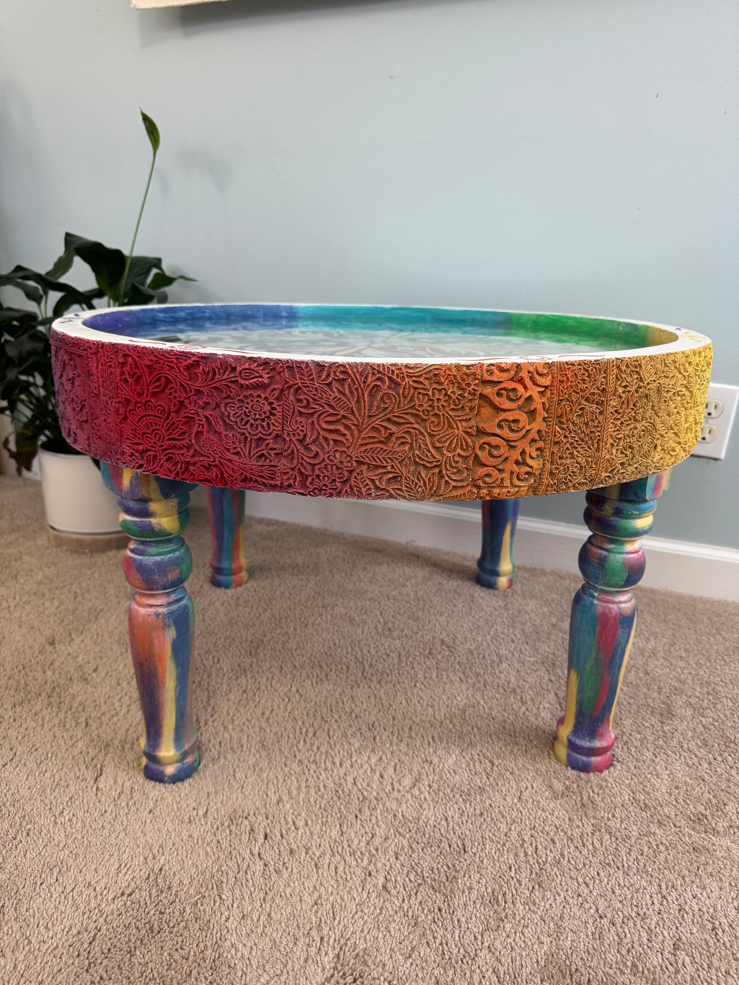 Chakra Table Altar, legs