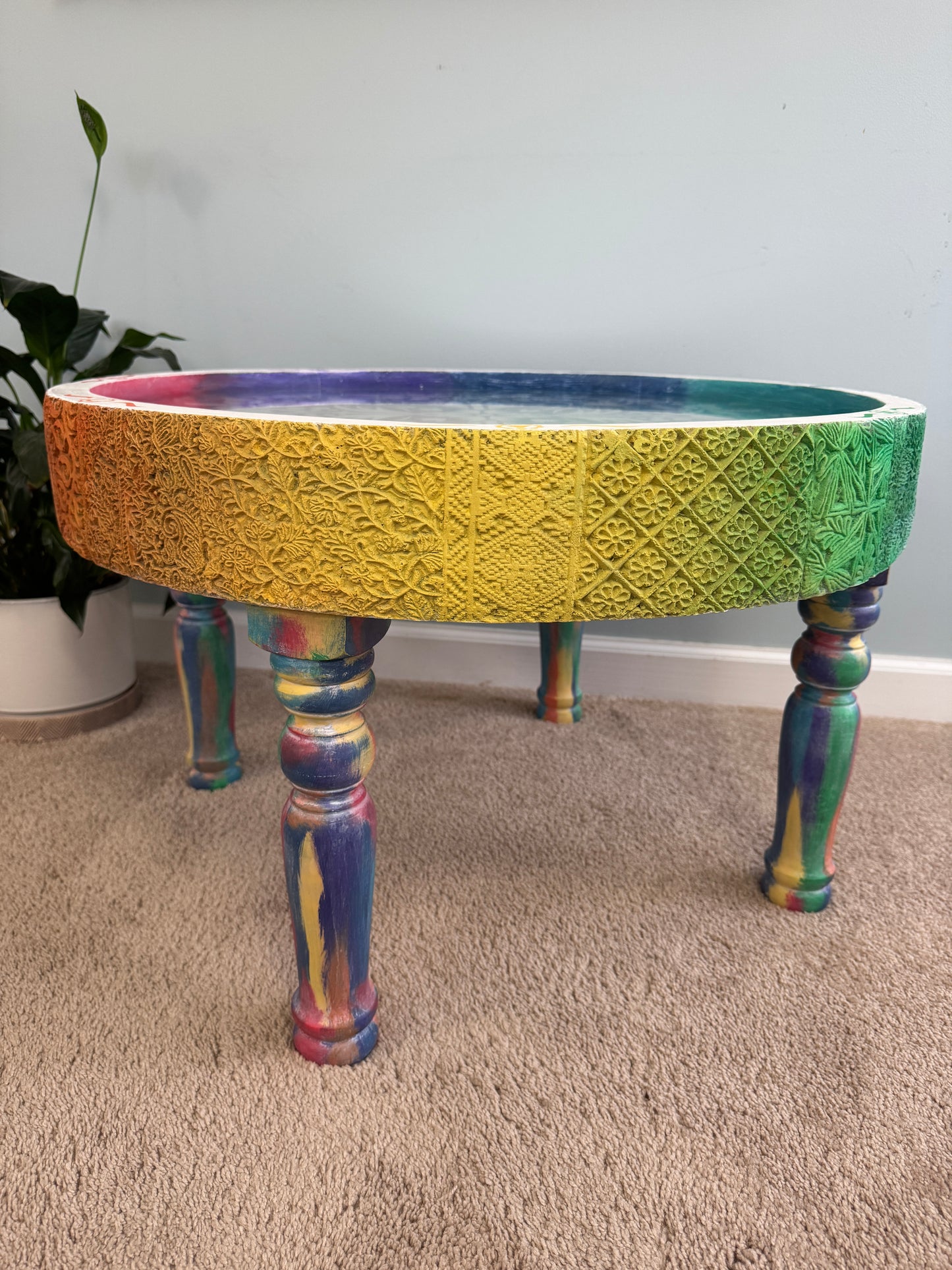 Rainbow Chakra Table/Altar