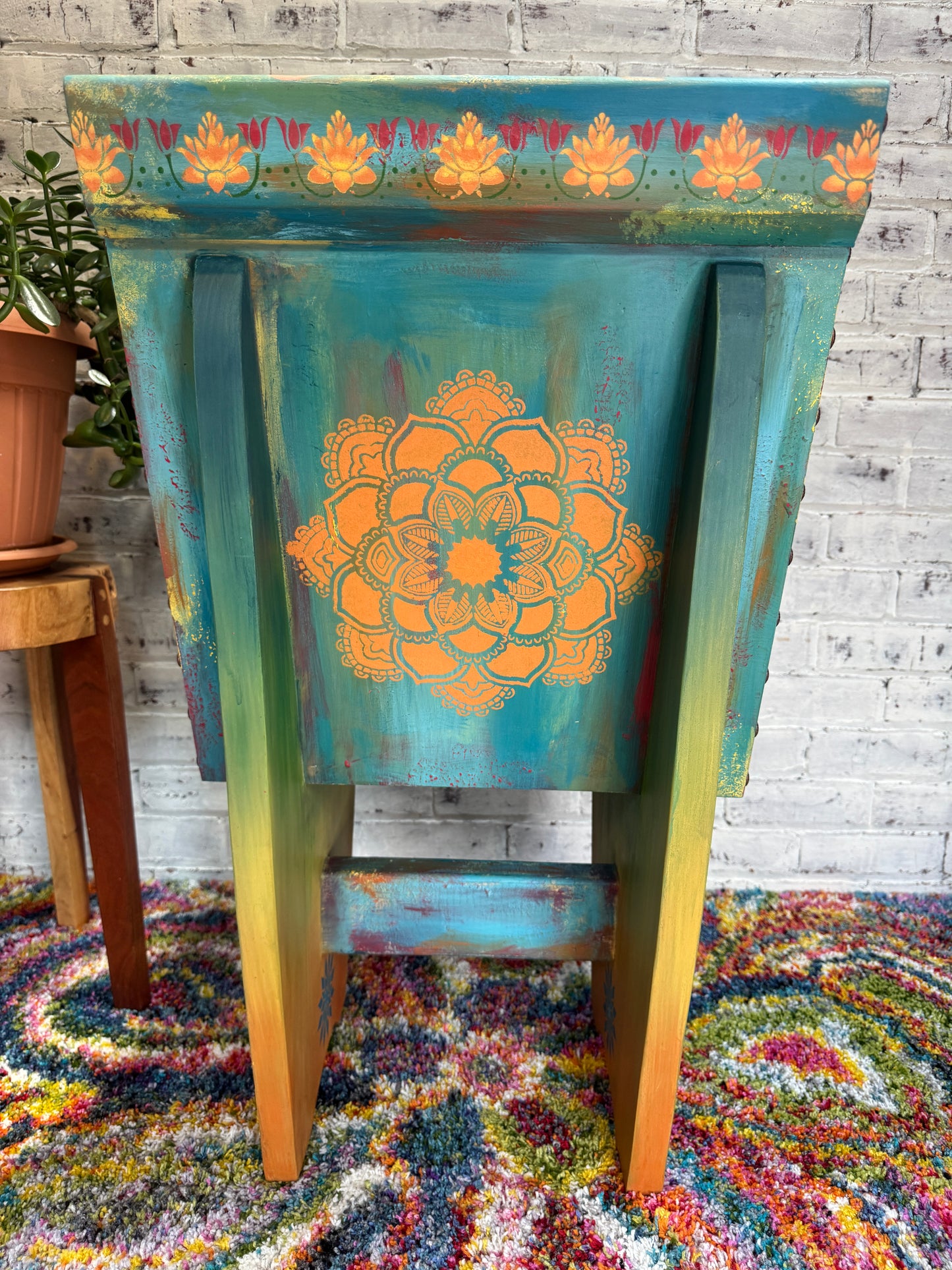 Joyful Boho Chair, back