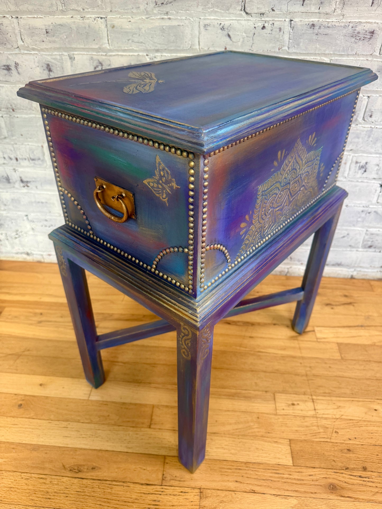manifesting chest, butterfly