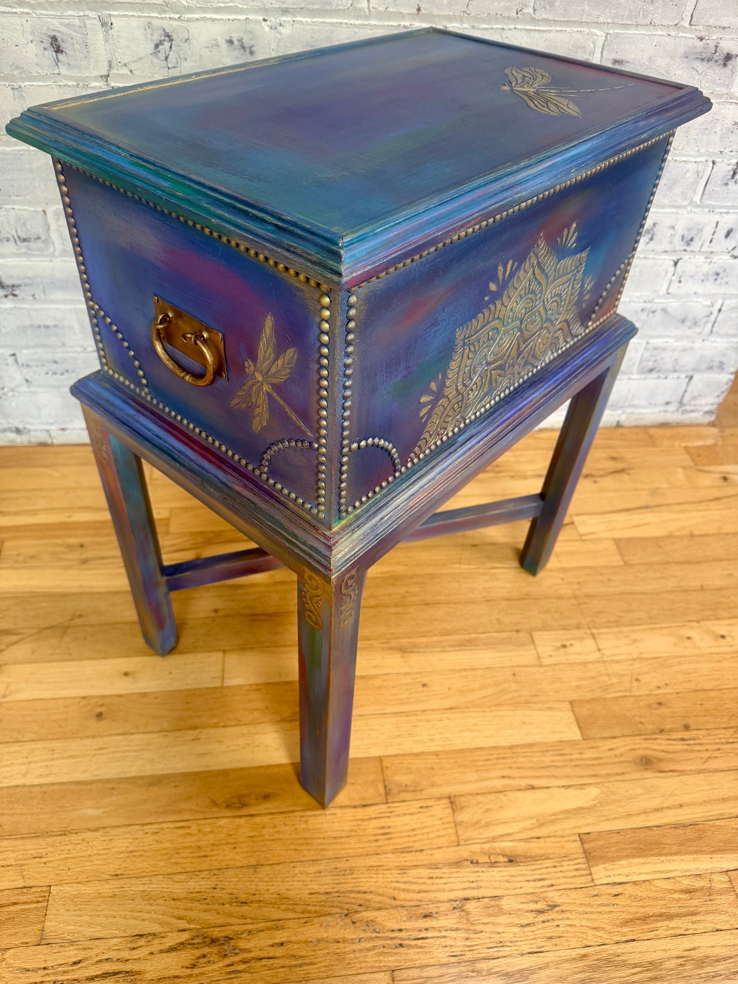 manifesting chest, dragonfly