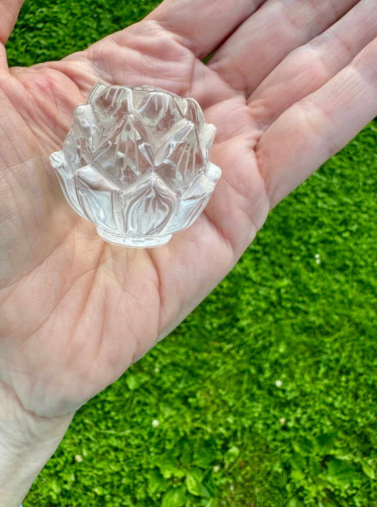 LOTUS CRYSTAL PYRAMID: Bloom with Love & Expansion