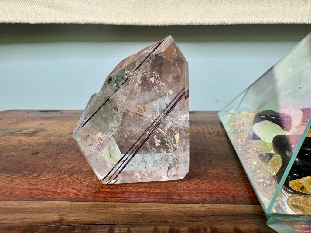 TITANIUM PHANTOM PYRAMID: Ignite Abundance & Harmony!