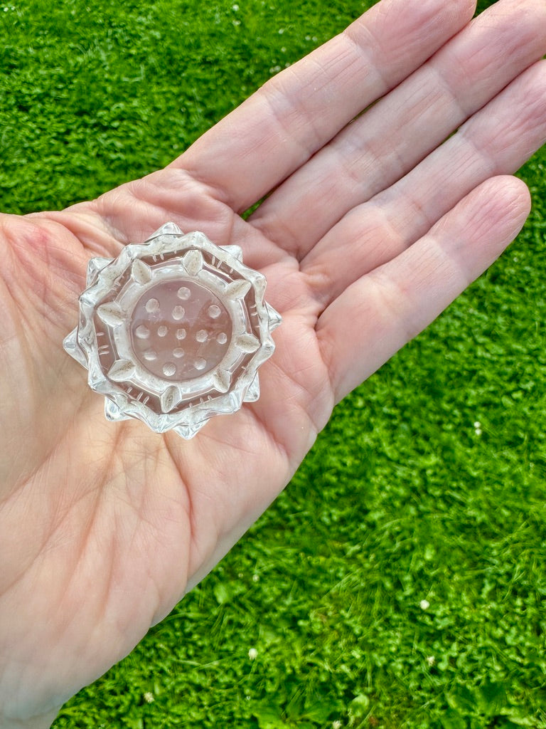 LOTUS CRYSTAL PYRAMID: Bloom with Love & Expansion