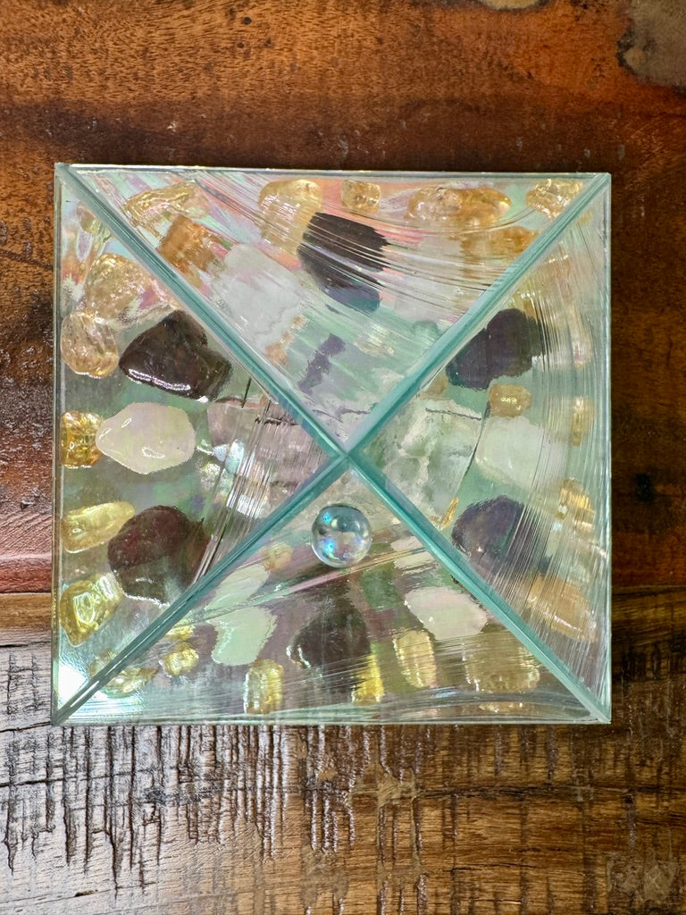 TITANIUM PHANTOM PYRAMID: Ignite Abundance & Harmony!