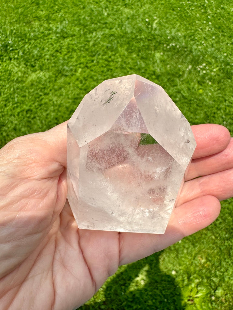 CHAKRA CRYSTAL PYRAMID: Manifest Dreams with this 6” Crystal Beauty!