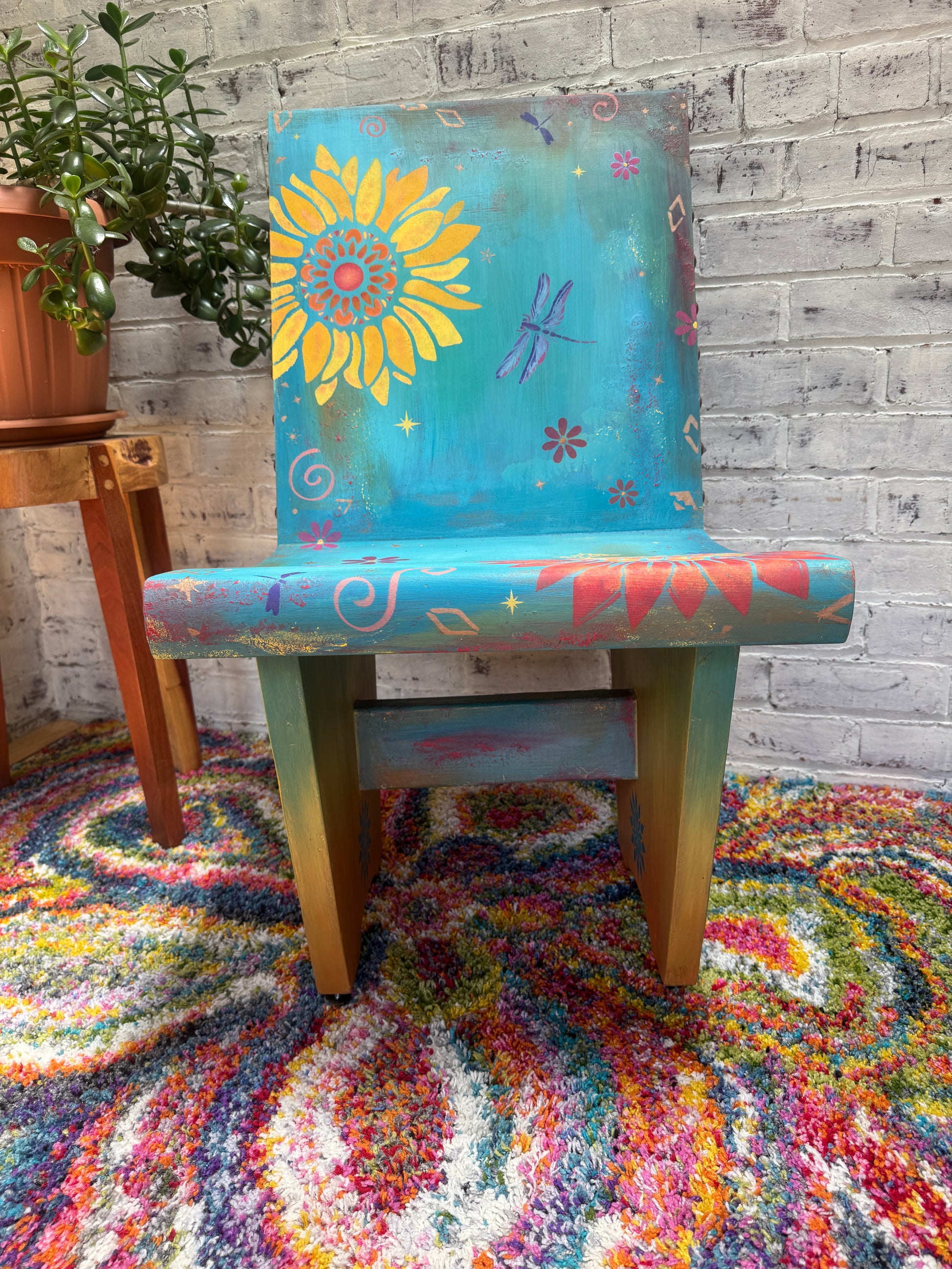 Joyful Boho Chair, front
