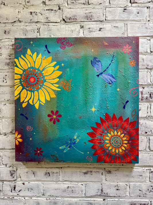 Bohemian Art, boho home decor