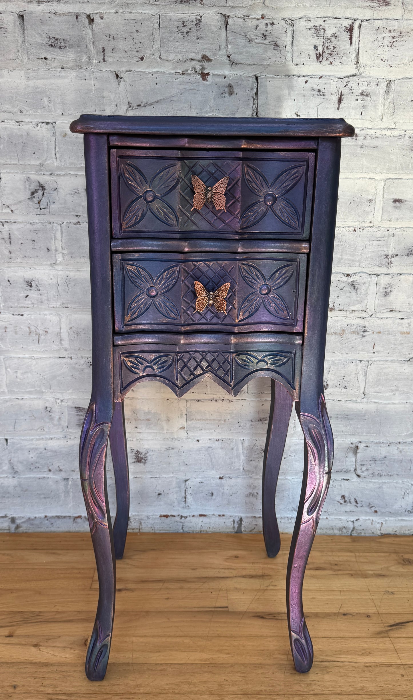 Butterfly Magic Color-Shifting Side Table